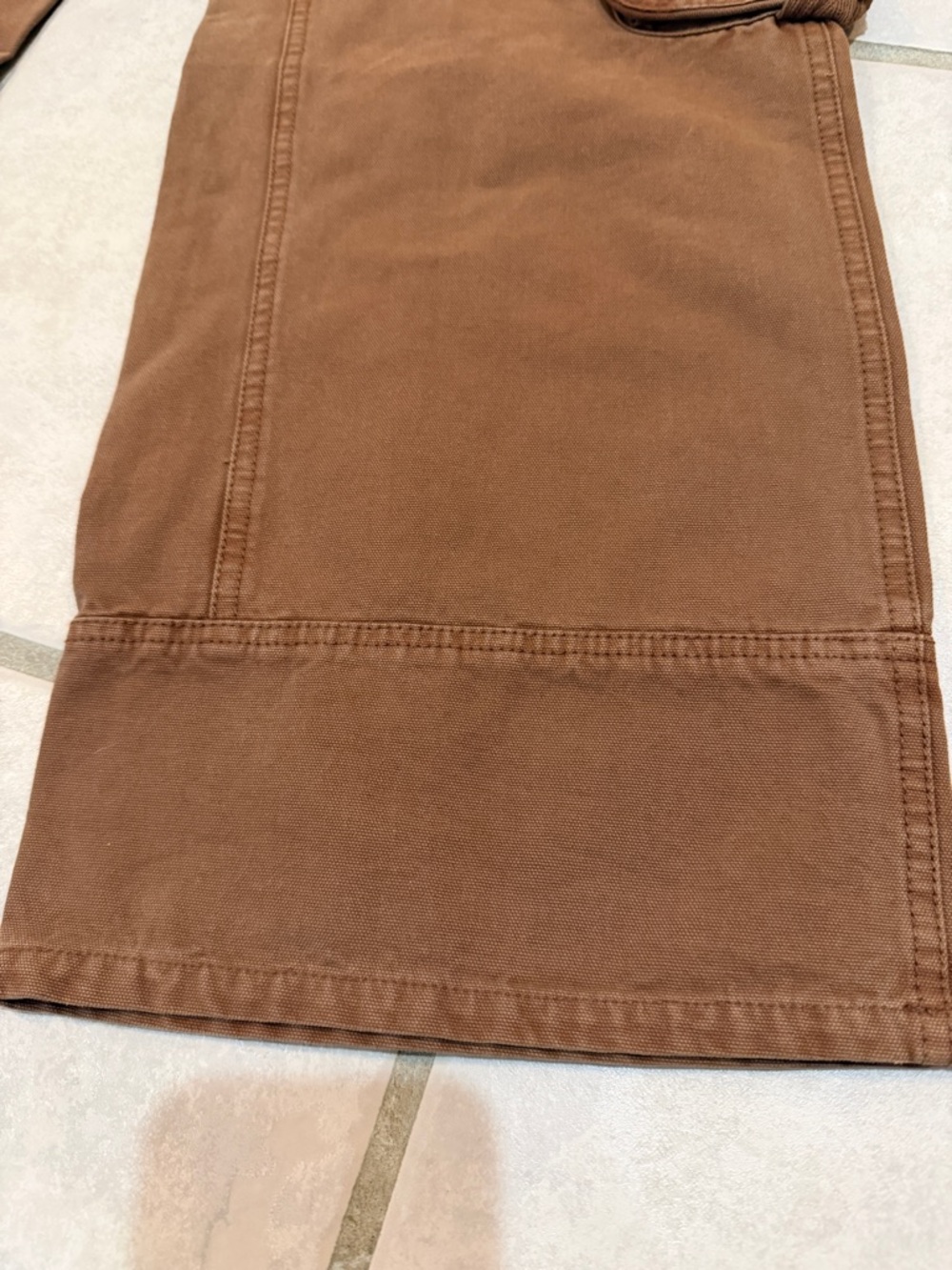 We The Free Low Rise Sedona Cargo Pant Toffee Color Size 6 Straight Leg NWT - Picture 6 of 8